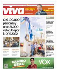 Portada de Viva Málaga (España)