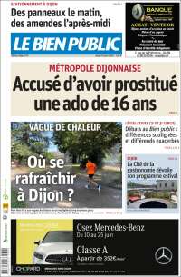 Portada de Le Bien Public (Francia)