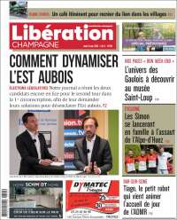 Portada de Libération Champagne (Francia)