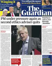 Portada de The Guardian (United Kingdom)