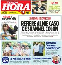 Portada de Primera Hora (Puerto Rico)