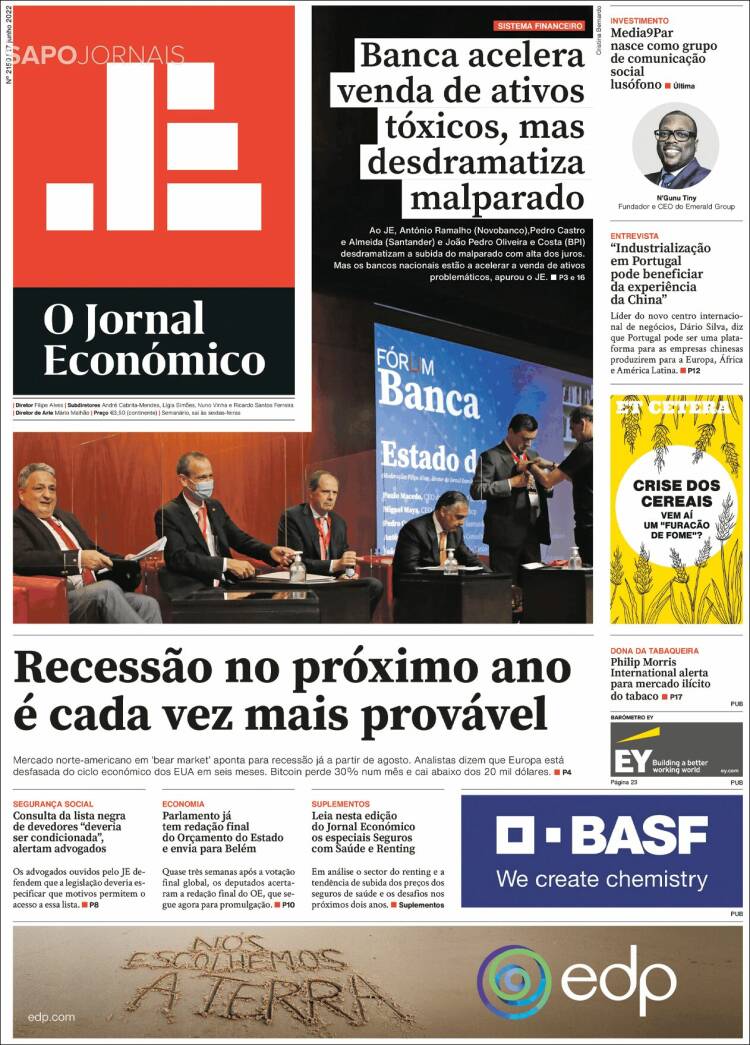 Portada de Oje (Portugal)
