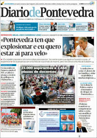 Portada de Diario de Pontevedra (Espa&ntilde;a)