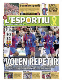 Portada de L'Esportiu (Espa&ntilde;a)