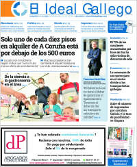 Portada de El Ideal Gallego (Espa&ntilde;a)