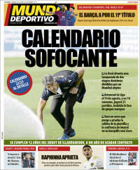 Portada de Mundo Deportivo Gipuzkoa (Espa&ntilde;a)