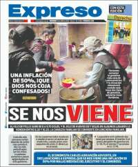 Portada de Expreso (Perú)