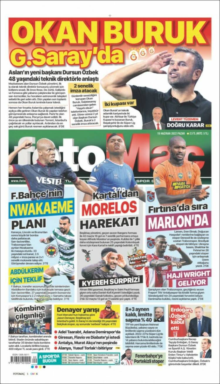 Portada de Fotomaç (Turqu&iacute;a)