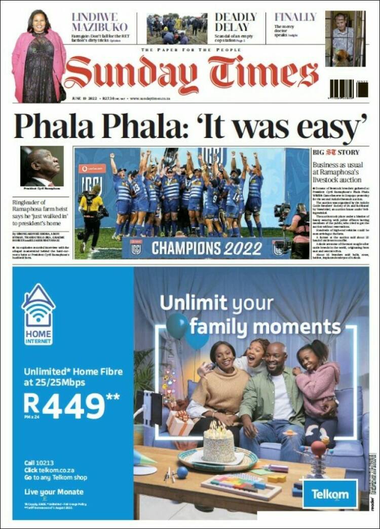 Portada de Hürriyet (Turqu&iacute;a)