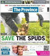 Portada de The Province (Canada)