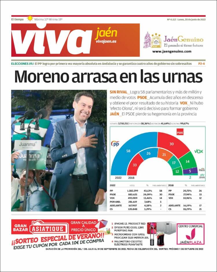 Portada de Viva Jaén (Spain)