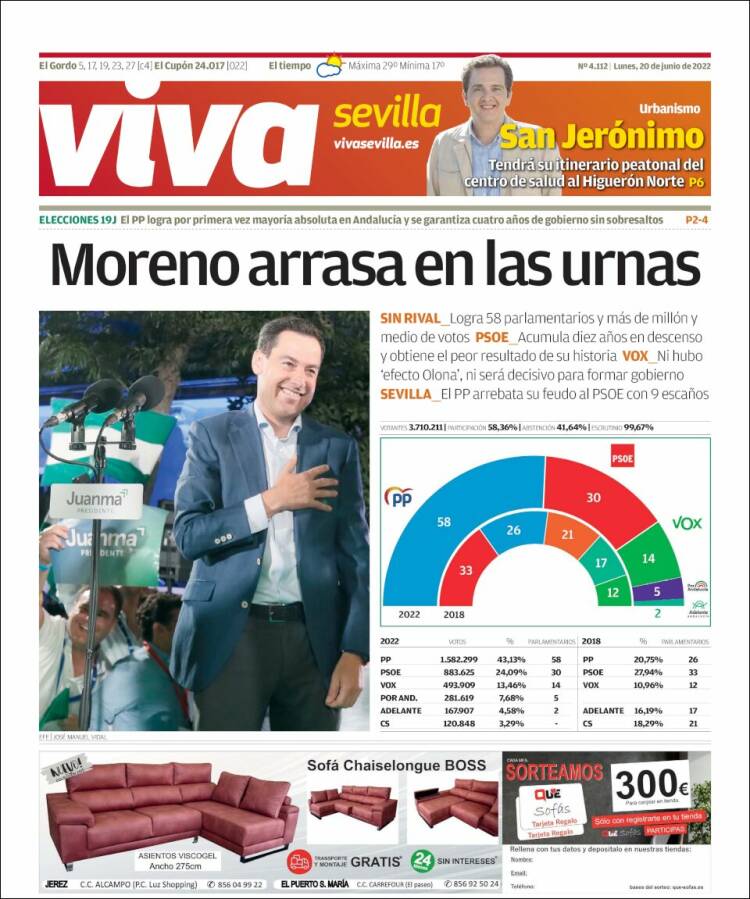 Portada de Viva Sevilla (Spain)