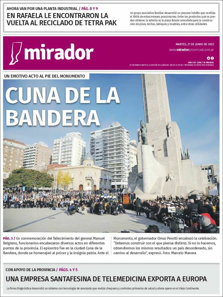 Portada de Mirador Provincial (Argentina)