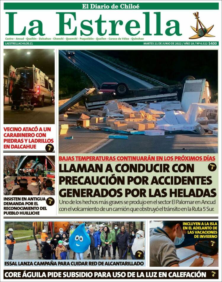 Portada de Estrella de Chiloé (Chile)