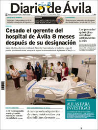 Portada de Diario de Ávila (Espagne)