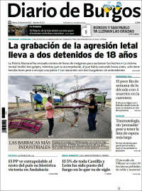 Portada de Diario de Burgos (Espagne)