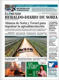 Portada de Diario de Soria (España)