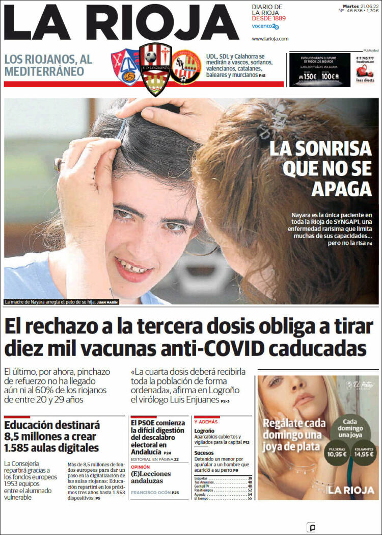 Portada de La Rioja (España)