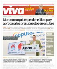 Portada de Viva Huelva (España)