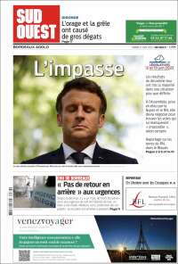 Portada de Sud Ouest (France)