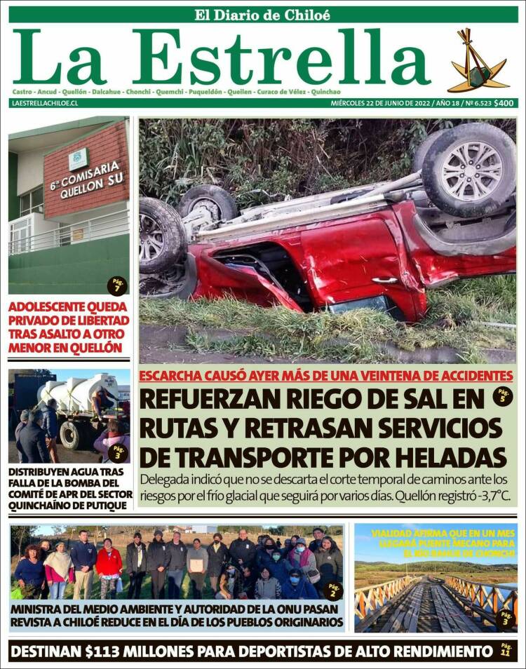 Portada de Estrella de Chiloé (Chile)