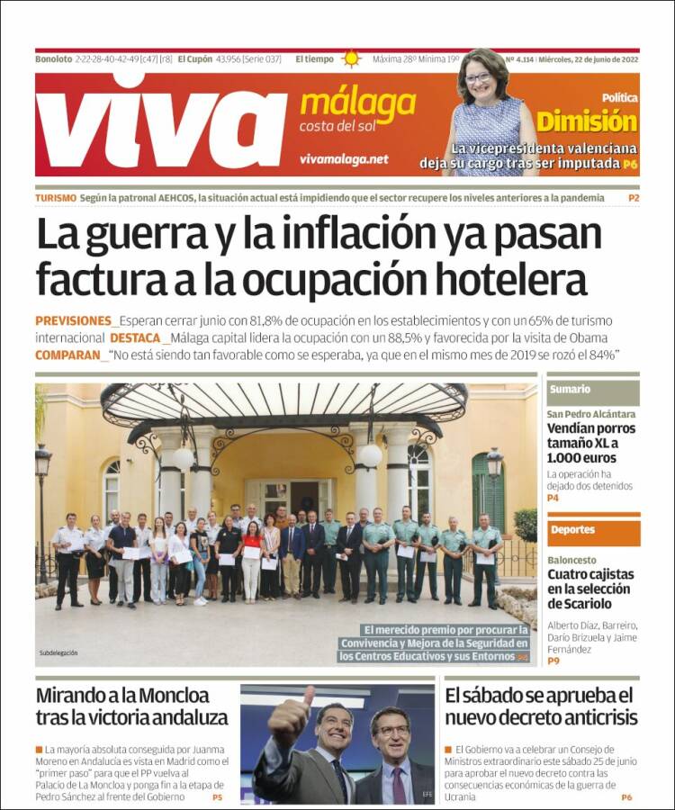 Portada de Viva Málaga (Espa&ntilde;a)
