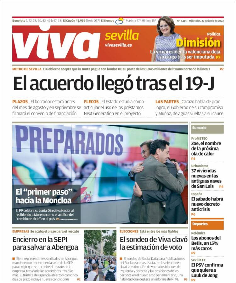 Portada de Viva Sevilla (Espa&ntilde;a)