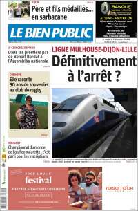 Portada de Le Bien Public (Francia)