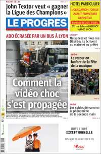 Portada de Progres de Fecamp (Francia)