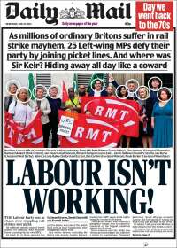 Portada de Daily Mail (United Kingdom)