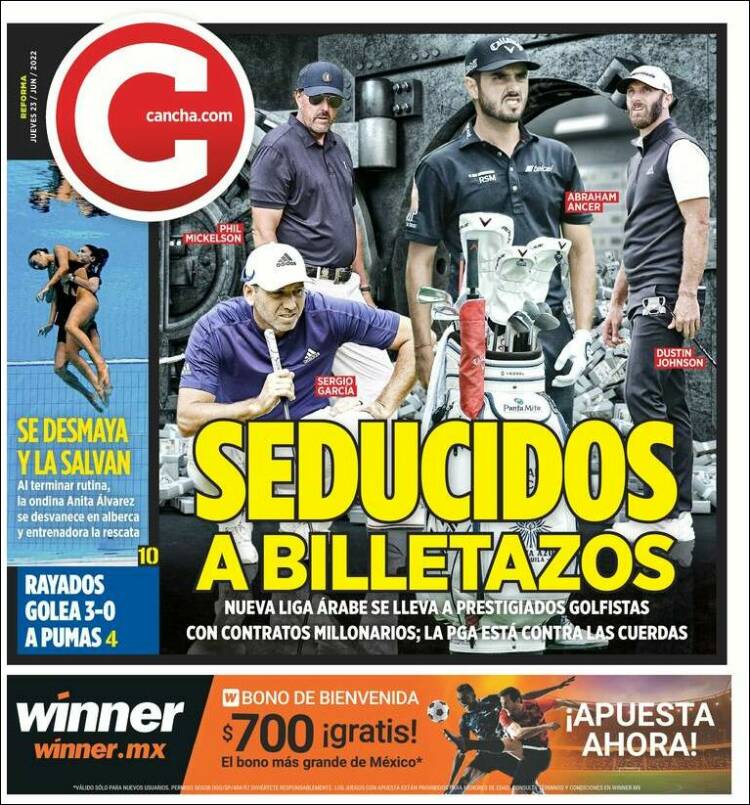 Portada de Cancha (México)