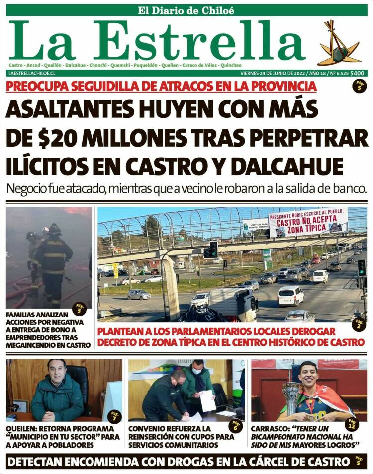 Portada de Estrella de Chiloé (Chile)