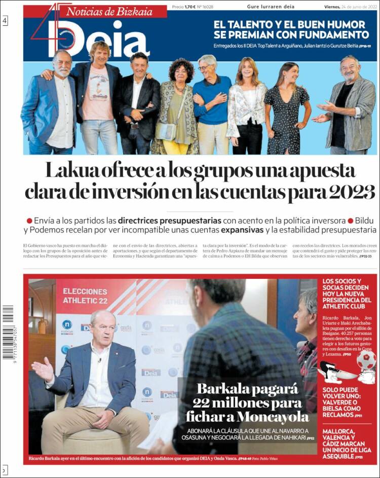 Portada de Deia (Espa&ntilde;a)