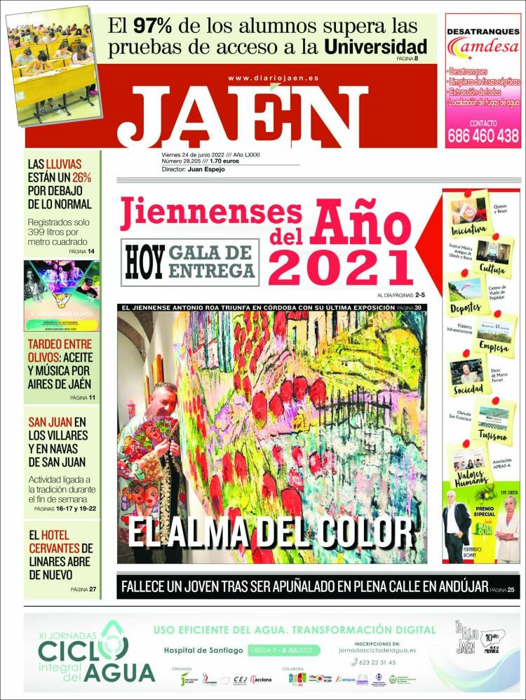 Portada de Diario Jaén (Espa&ntilde;a)
