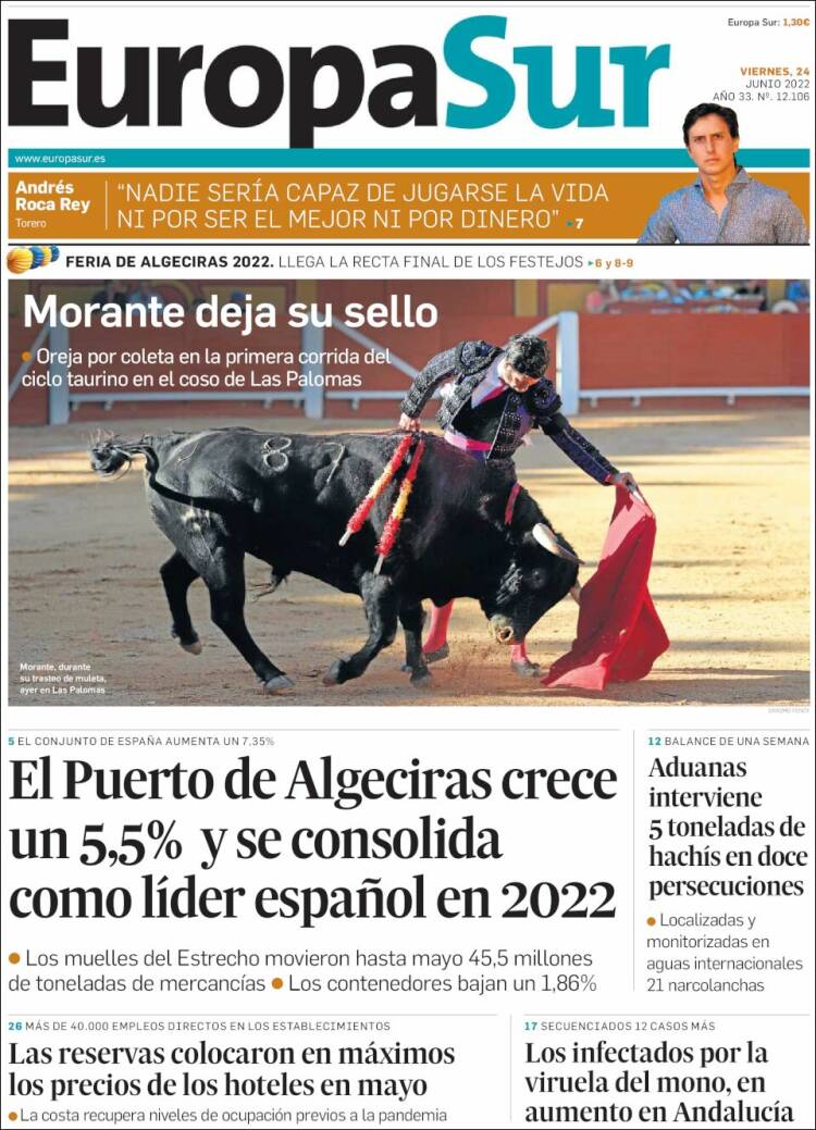 Portada de Europa Sur (Espa&ntilde;a)
