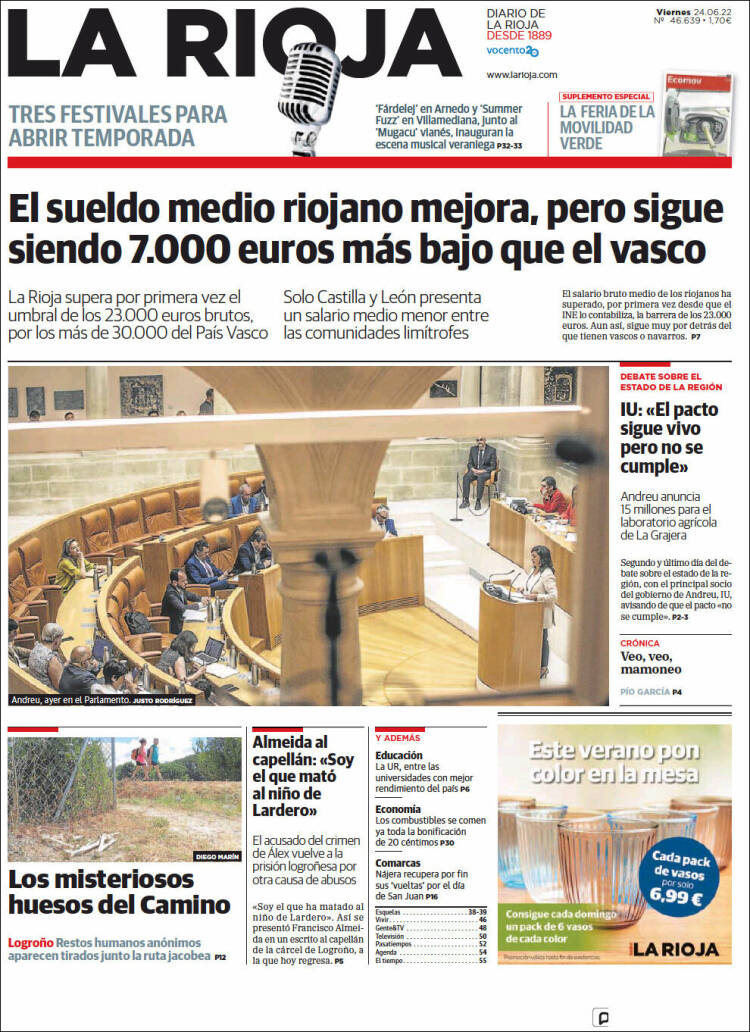 Portada de La Rioja (Espa&ntilde;a)