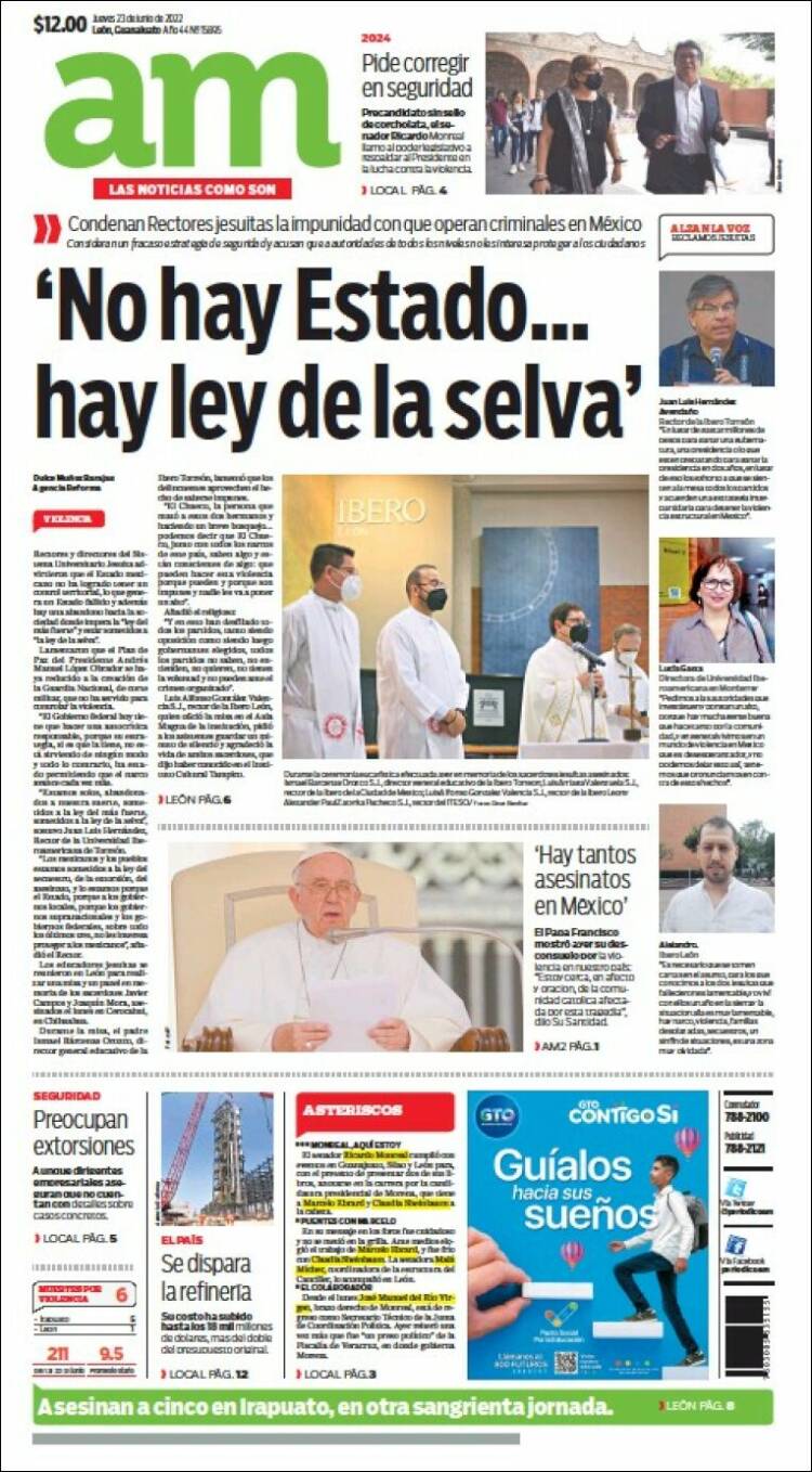 Portada de Al Día A.M. (M&eacute;xico)