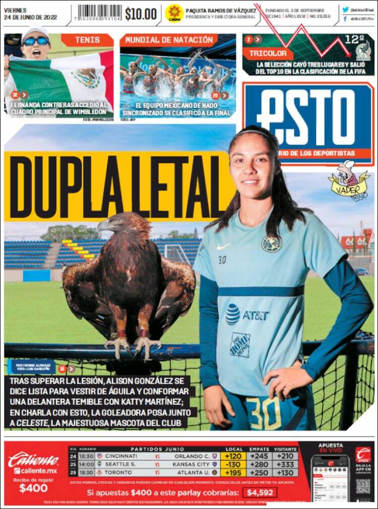 Portada de Esto (M&eacute;xico)