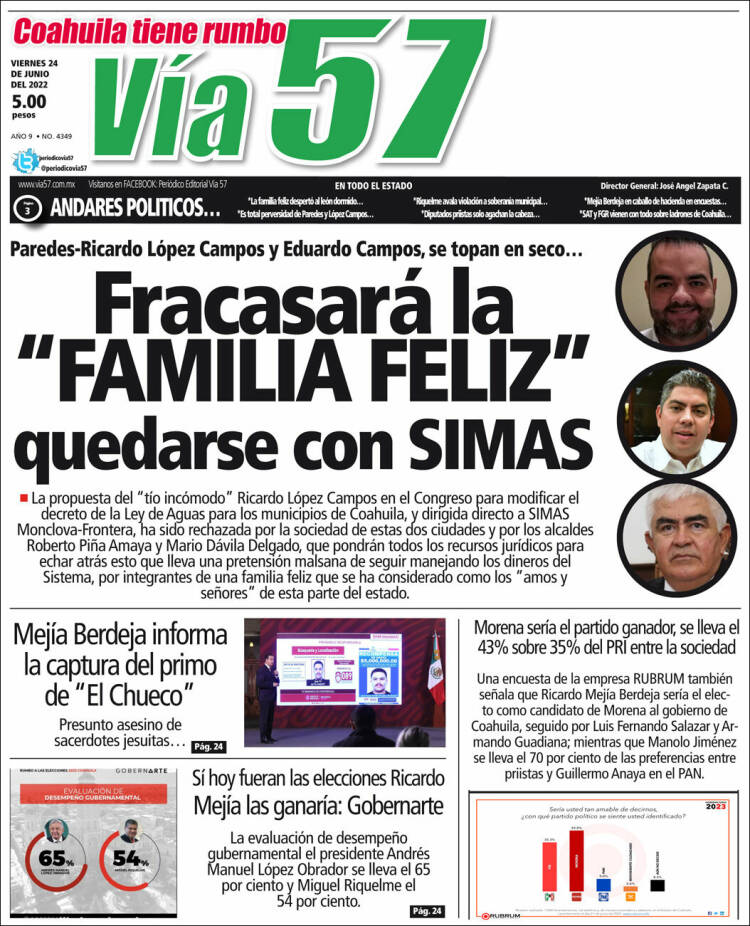 Portada de Via57 (M&eacute;xico)