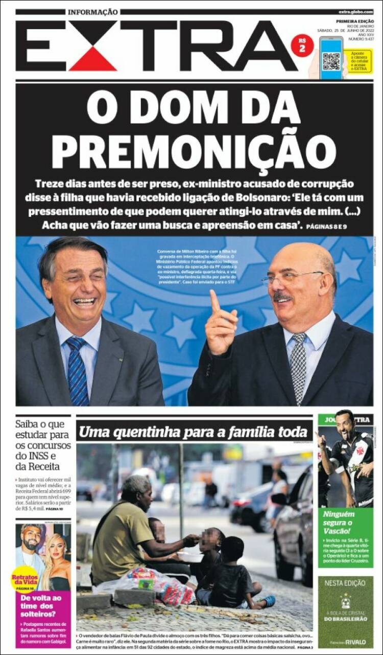 Portada de Extra (Brasil)