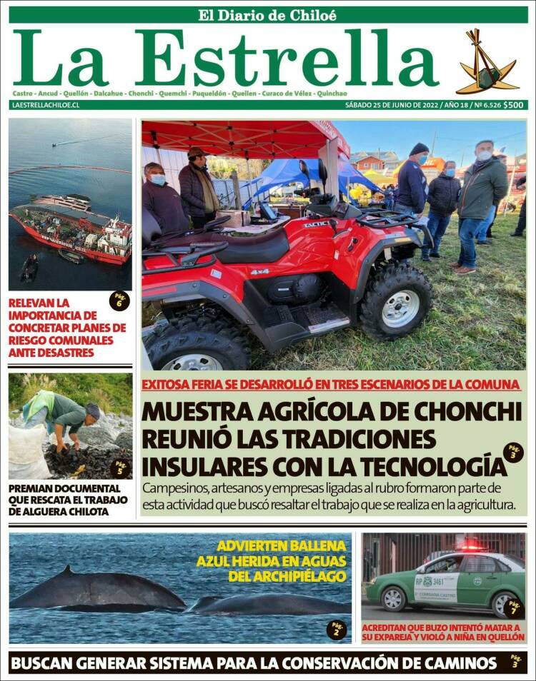 Portada de Estrella de Chiloé (Chile)