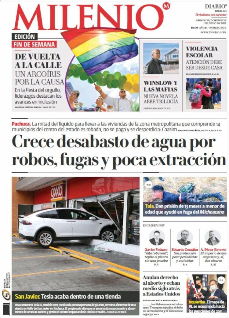 Portada de Milenio de Hidalgo (M&eacute;xico)