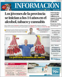 Portada de Diario Información (España)