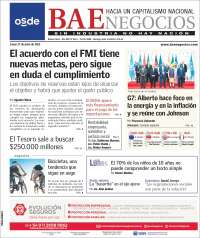 Portada de Buenos Aires Económico (Argentina)