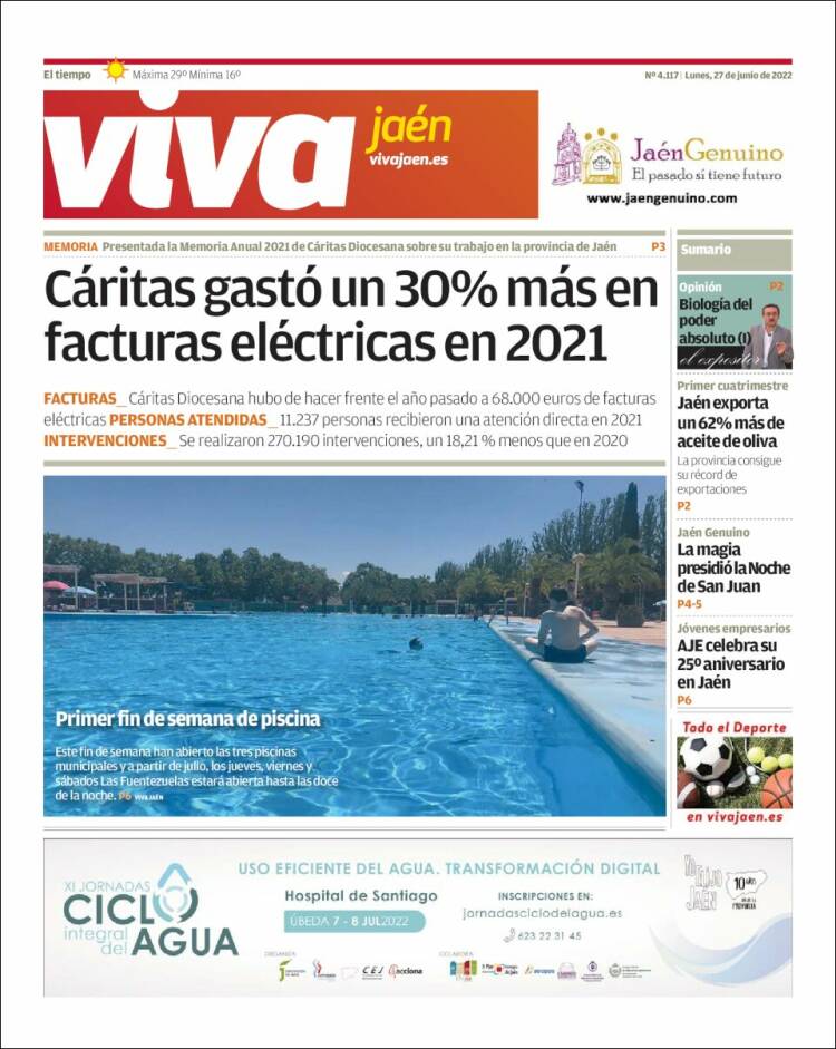 Portada de Viva Jaén (Espagne)
