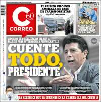 Portada de Diario Correo (Perú)