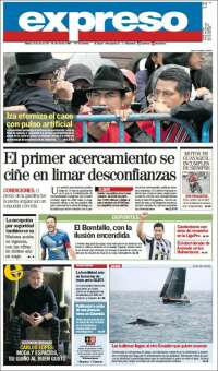 Portada de Expreso (Ecuador)