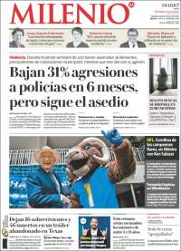 Portada de Milenio de León (M&eacute;xico)