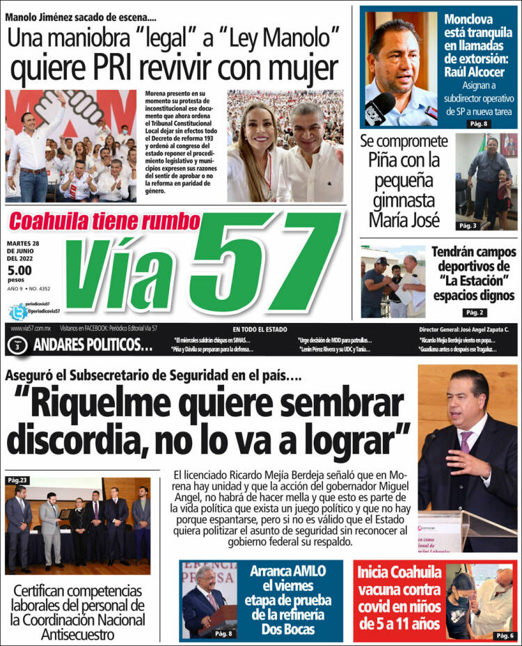 Portada de Via57 (M&eacute;xico)