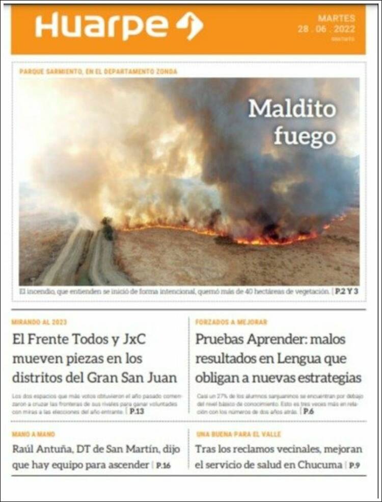 Portada de Huarpe (Argentina)